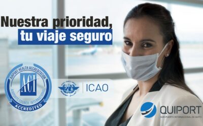 L’aéroport international de Quito obtient l’Accréditation Sanitaire des Aéroports