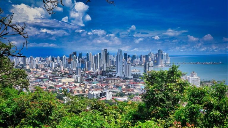 Panama city skyline