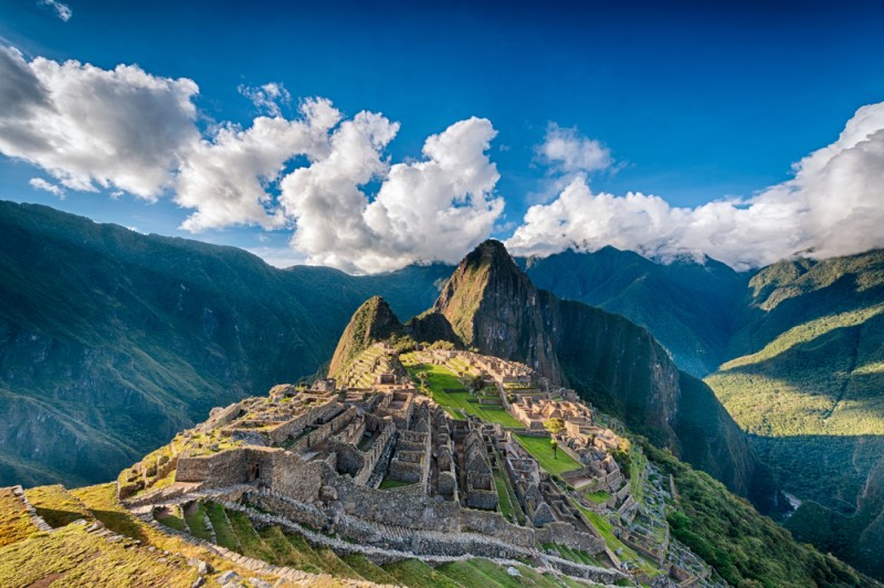 Vue sur le Machu Picchu