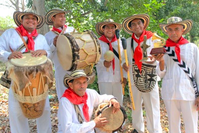 Ensemble musical de Cumbia Los Gaiteros de San Jacinto (D.R.)